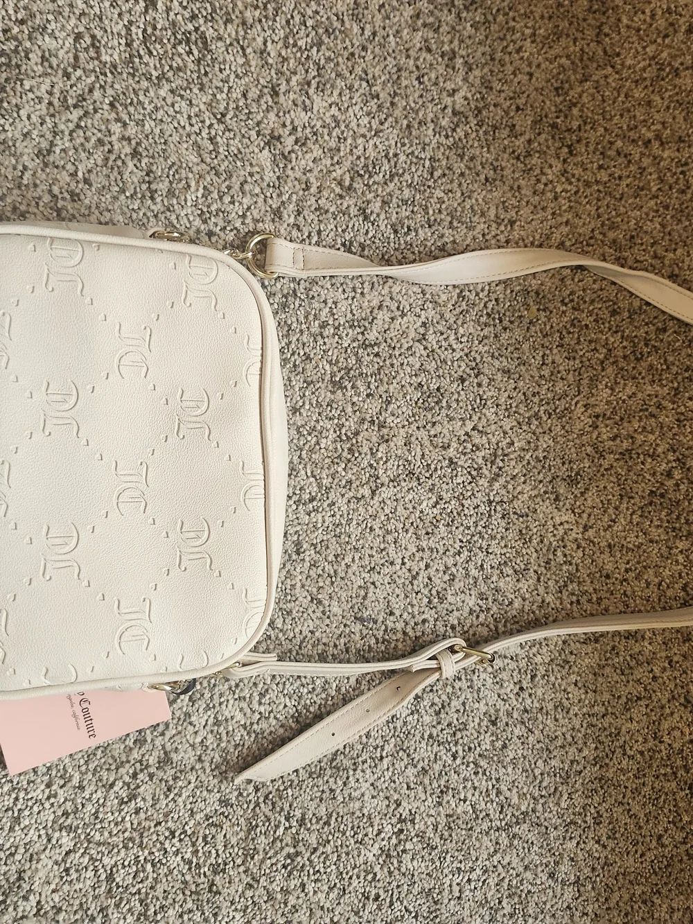 White Heart-Emblem Juicy Couture Bag